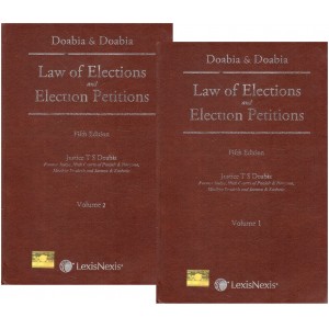 Lexisnexis's Law of Elections and Election Petitions by Doabia & Doabia [2 HB Vols.]
